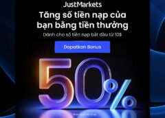 JustMarkets – Sàn Giao Dịch Forex Uy Tín, Phí Thấp, Hỗ Trợ 24/7